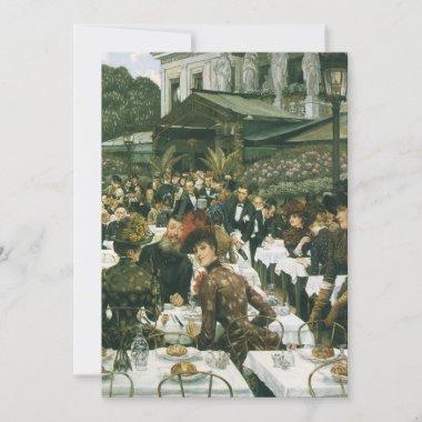 Victorian Art by Tissot, Luncheon Bridal Shower Invitations