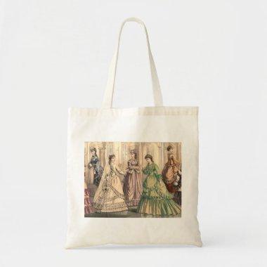Victorian Bride and Attendants Tote Bag