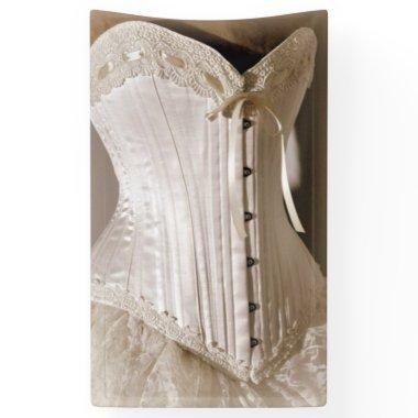 Victorian corset bridal shower banner
