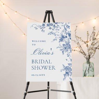 Victorian Dusty Blue French Garden  Foam Board