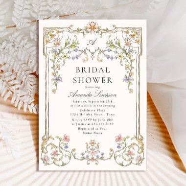 Victorian Ornate Grace Floral