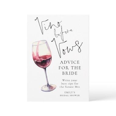 Vino Before Vows Advice  Game
