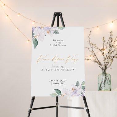 Vino Before Vows  Welcome Sign