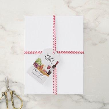 Vino before Vows Charcuterie  Gift Tags