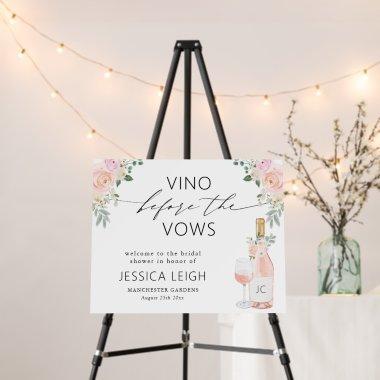 Vino Before Vows Wine  Foam Board