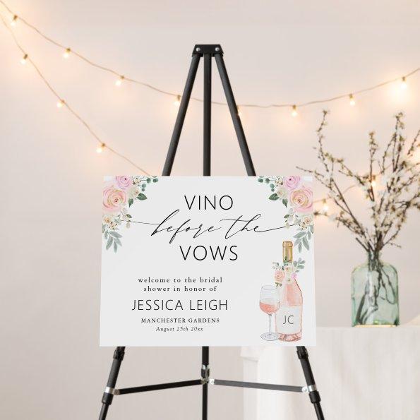 Vino Before Vows Wine  Foam Board