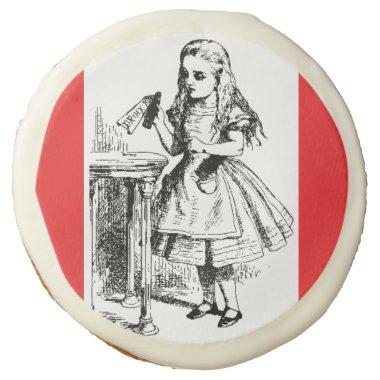 Vintage Alice in Wonderland Drink Me Sugar Cookie
