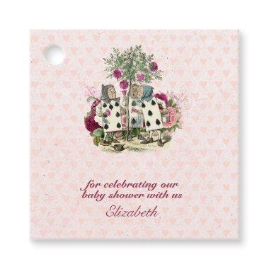 Vintage Alice in Wonderland Tea Party Custom Party Favor Tags