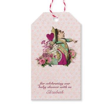 Vintage Alice in Wonderland Tea Party Custom Party Gift Tags