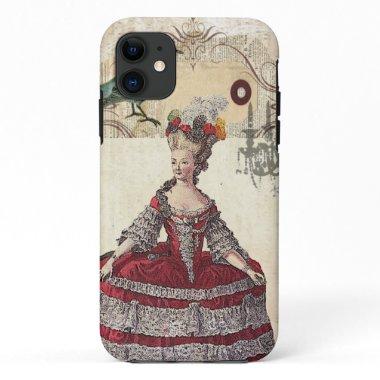 Vintage Bird Chandelier Boutique Marie Antoinette iPhone 11 Case