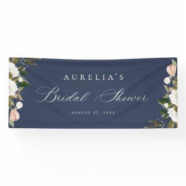 Vintage Botanical Floral Bridal Shower Banner