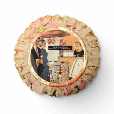 Vintage  Kitchen Cocktails Funny Reese's Peanut Butter Cups