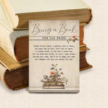 Vintage Bring a Book for the Bride  Enclosure