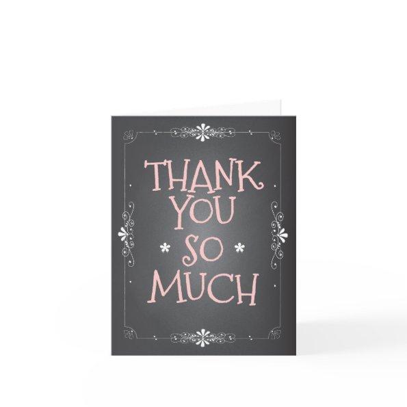 Vintage Chalkboard Thank You So Much