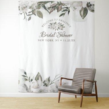 Vintage Cherish Bridal Shower Photo Prop Backdrop