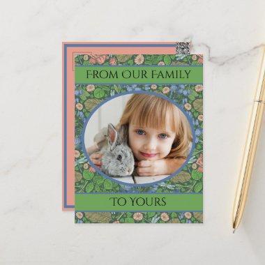 Vintage Dragonfly Flying in an English Garden PostInvitations