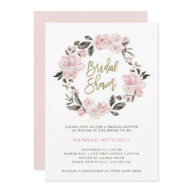 Vintage Floral | Blush Watercolor