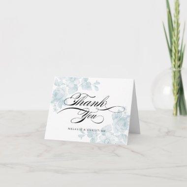 Vintage floral | Thank you note