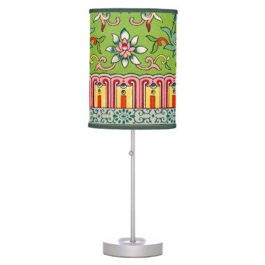 Vintage Floral William Morris Pattern Table Lamp