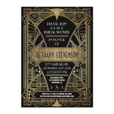 Vintage Gold Art Deco