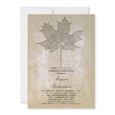 Vintage leaf tree romantic