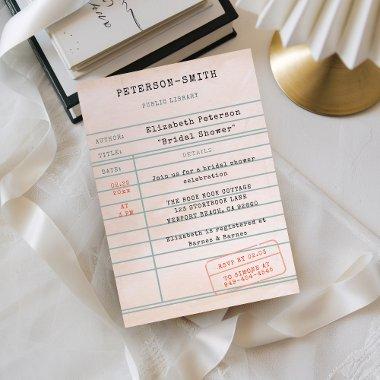 Vintage Library  Book Lover Chic