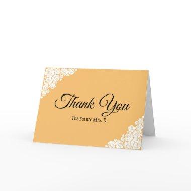 Vintage Look Personalize  Future Mrs. Thank You
