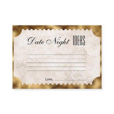Vintage Movie Ticket Bridal Date Night Ideas Enclosure