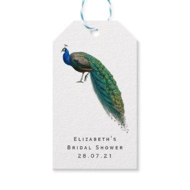 Vintage Peacock Gift Tags