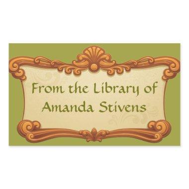 Vintage Sign Library Sticker