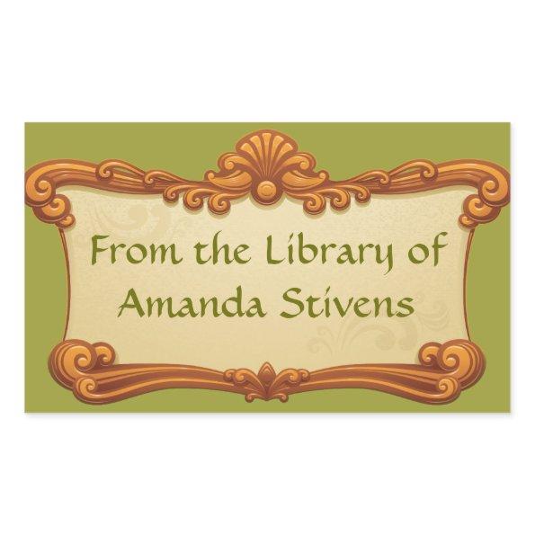 Vintage Sign Library Sticker