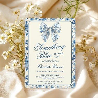 Vintage Something Blue Toile  Brunch