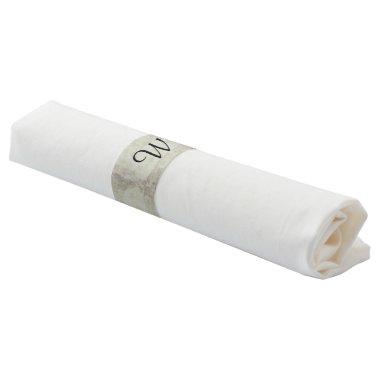 Vintage Style Monogram Reception Napkin Bands