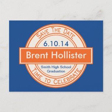 Vintage Style Sign Save The Date Graduation Announcement PostInvitations