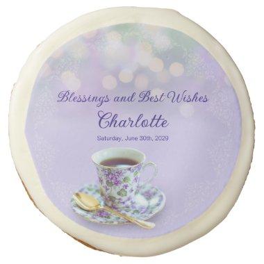 Vintage Tea Party  Lavender Sugar Cookie