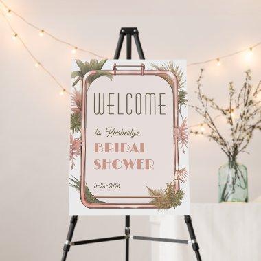 Vintage Travel Bridal Shower Old Retro Money Chic Foam Board