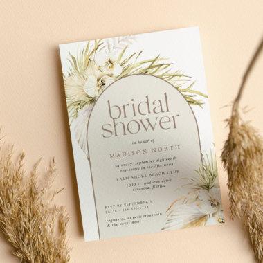 Vintage Tropics Bridal Shower Invitations
