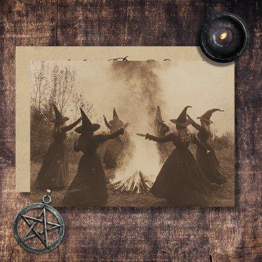 Vintage Witches Be Crazy Halloween