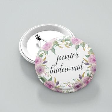 Violet & Sage Junior Bridesmaid Button