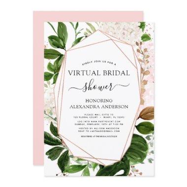 Virtual  Greenery Rose Gold