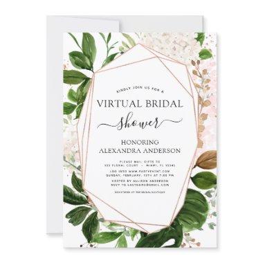 Virtual  Greenery Rose Gold