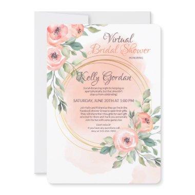 Virtual Bridal Shower Invitations