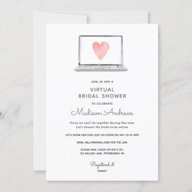 Virtual Bridal Shower Invitations