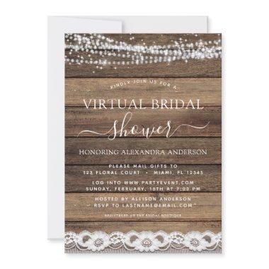 Virtual  Rustic Farmhouse Lace