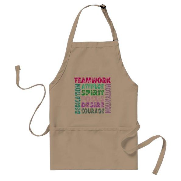 VolleyChick's Teamwork Adult Apron
