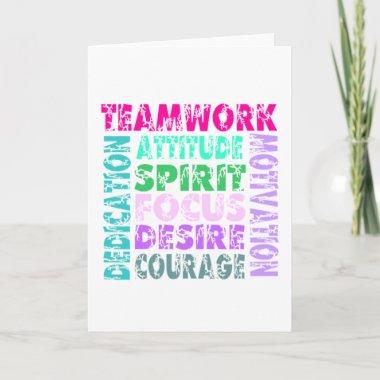 VolleyChick's Teamwork Holiday Invitations