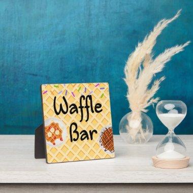 Waffler Bar Plaque