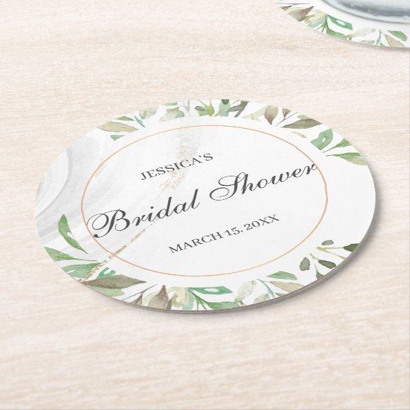Watercolor  Round Paper Coaster