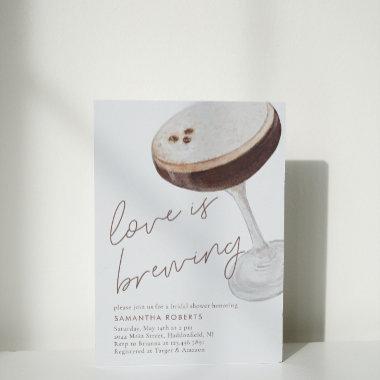 Watercolor Espresso Martini