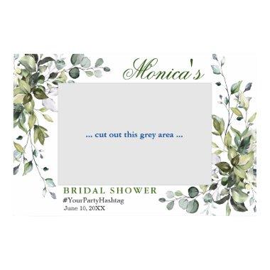 Watercolor Eucalyptus  Photo Prop Poster